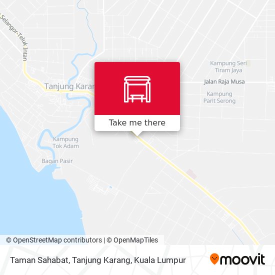 Peta Taman Sahabat, Tanjung Karang