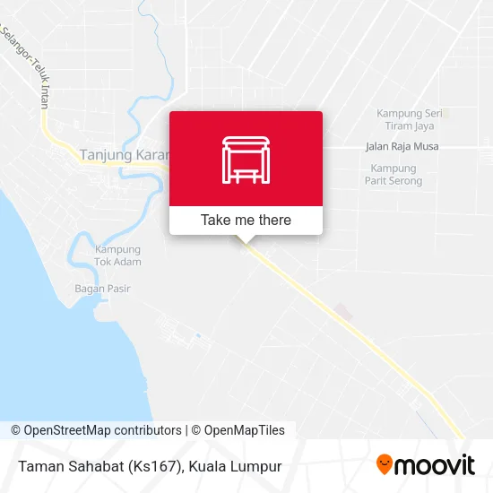 Taman Sahabat (Ks167) map
