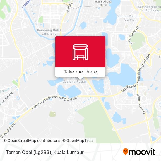 Peta Taman Opal (Lg293)