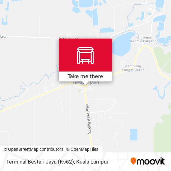 Peta Terminal Bestari Jaya (Ks62)