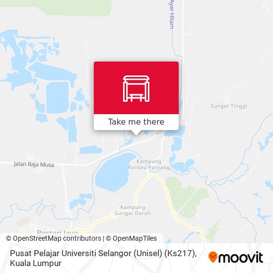 Pusat Pelajar Universiti Selangor (Unisel) (Ks217) map