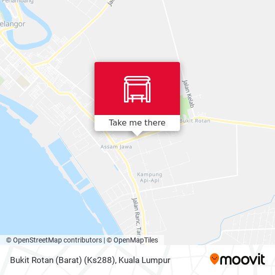 Peta Bukit Rotan (Barat) (Ks288)
