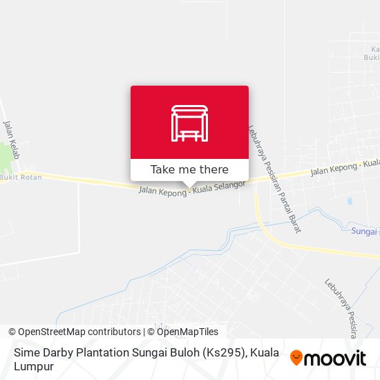 Peta Sime Darby Plantation Sungai Buloh (Ks295)
