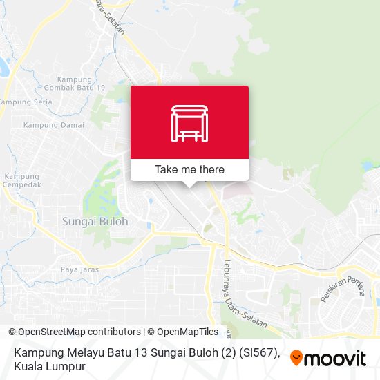 Peta Kampung Melayu Batu 13 Sungai Buloh (2) (Sl567)