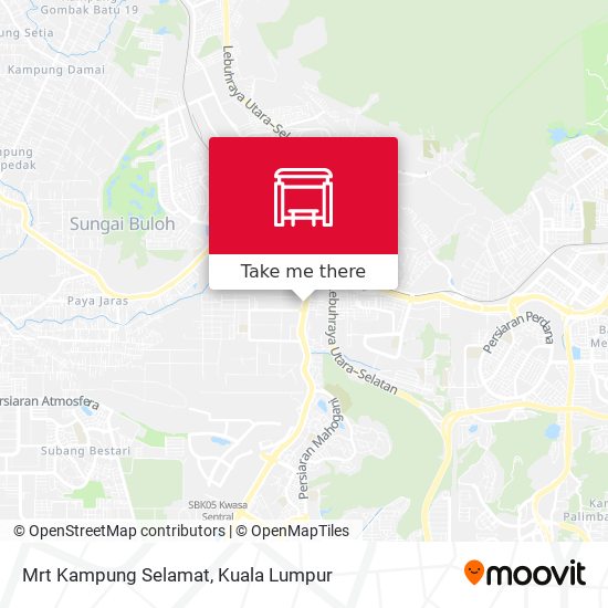 Peta Mrt Kampung Selamat