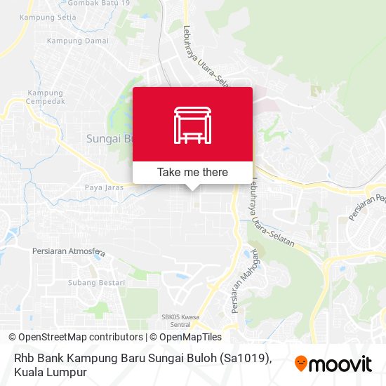 Peta Rhb Bank Kampung Baru Sungai Buloh (Sa1019)