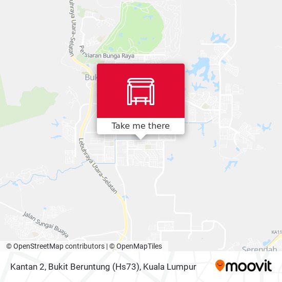 Peta Kantan 2, Bukit Beruntung (Hs73)