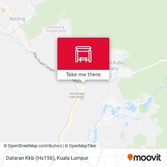Peta Dataran Kkb (Hs156)