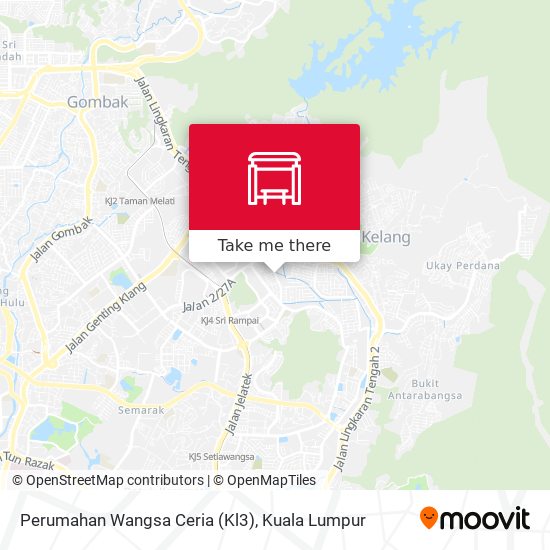 Peta Perumahan Wangsa Ceria (Kl3)