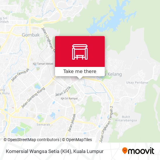 Peta Komersial Wangsa Setia (Kl4)