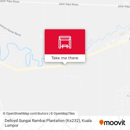 Peta Delloyd Sungai Rambai Plantation (Ks232)