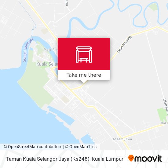 Peta Taman Kuala Selangor Jaya (Ks248)