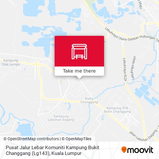 Peta Pusat Jalur Lebar Komuniti Kampung Bukit Changgang (Lg143)