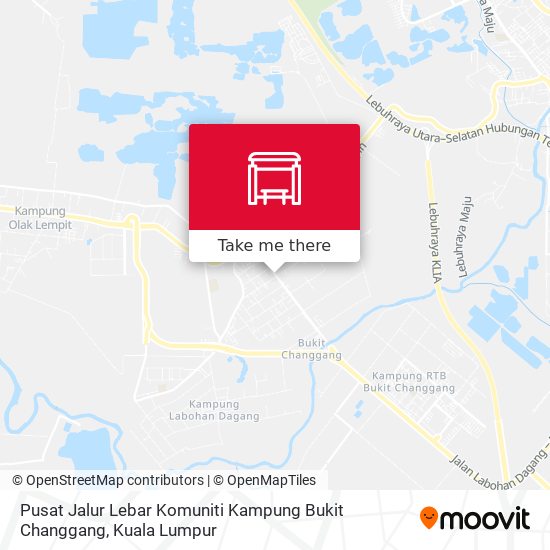 Peta Pusat Jalur Lebar Komuniti Kampung Bukit Changgang