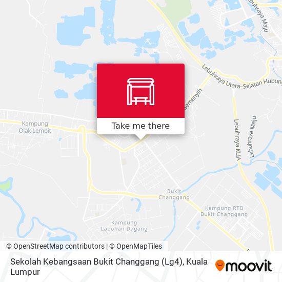 Peta Sekolah Kebangsaan Bukit Changgang (Lg4)