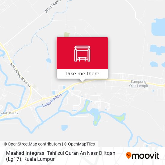 Maahad Integrasi Tahfizul Quran An Nasr D Itqan (Lg17) map