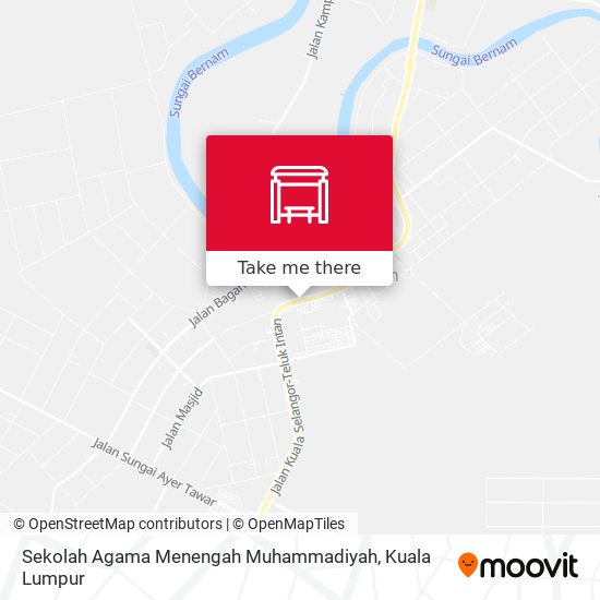 Peta Sekolah Agama Menengah Muhammadiyah