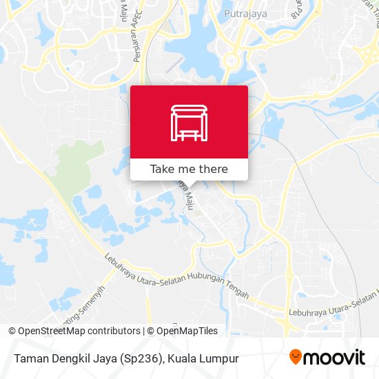 Peta Taman Dengkil Jaya (Sp236)