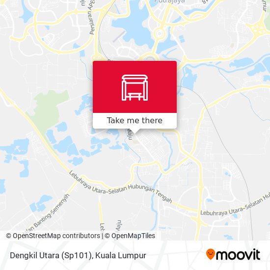 Dengkil Utara (Sp101) map