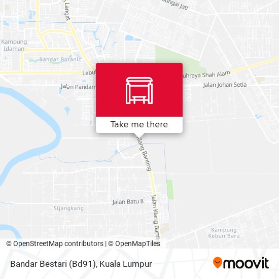 Peta Bandar Bestari (Bd91)