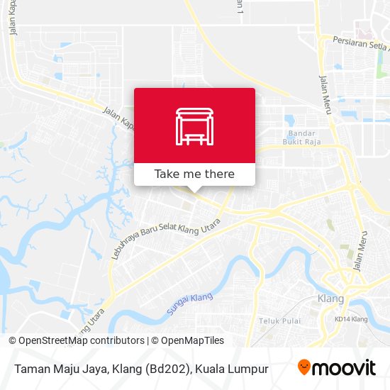 Peta Taman Maju Jaya, Klang (Bd202)