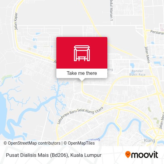 Peta Pusat Dialisis Mais (Bd206)