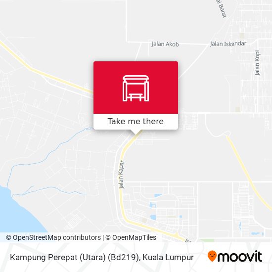 Kampung Perepat (Utara) (Bd219) map