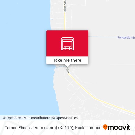 Peta Taman Ehsan, Jeram (Utara) (Ks110)
