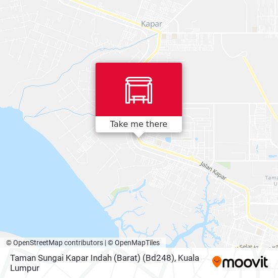 Peta Taman Sungai Kapar Indah (Barat) (Bd248)