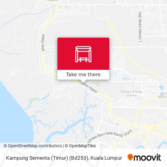 Kampung Sementa (Timur) (Bd253) map
