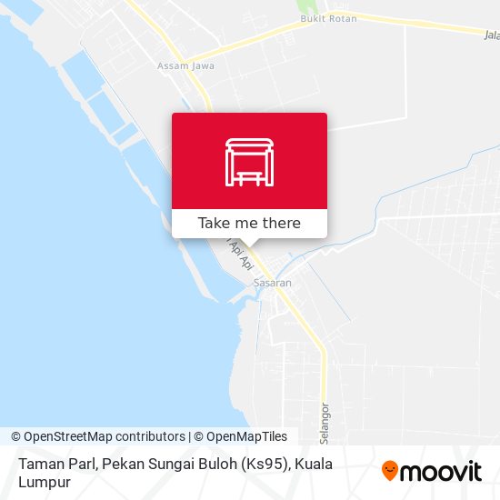 Peta Taman Parl, Pekan Sungai Buloh (Ks95)