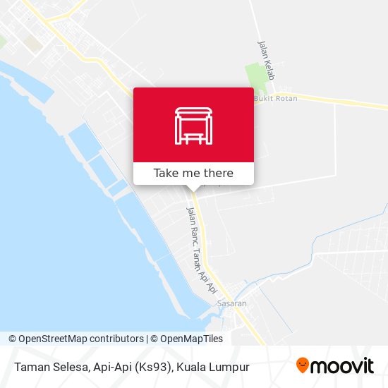 Peta Taman Selesa, Api-Api (Ks93)