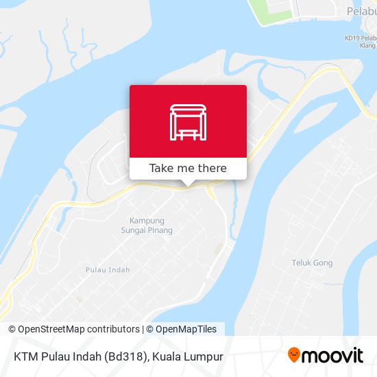 KTM Pulau Indah (Bd318) map