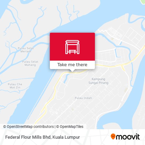 Federal Flour Mills Bhd map