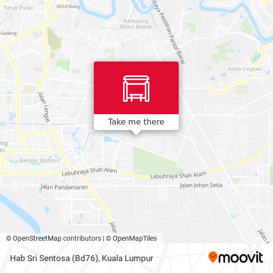Hab Sri Sentosa (Bd76) map