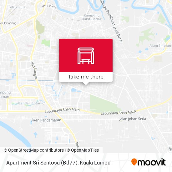 Peta Apartment Sri Sentosa (Bd77)