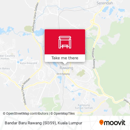 Bandar Baru Rawang (Sl359) map