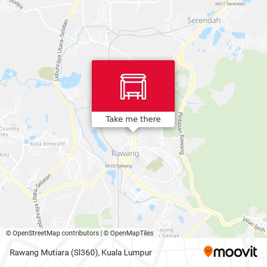 Peta Rawang Mutiara (Sl360)