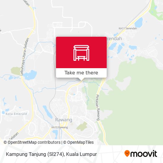 Peta Kampung Tanjung (Sl274)