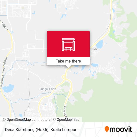 Peta Desa Kiambang (Hs86)