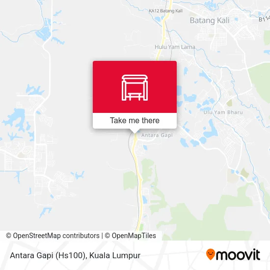 Antara Gapi (Hs100) map