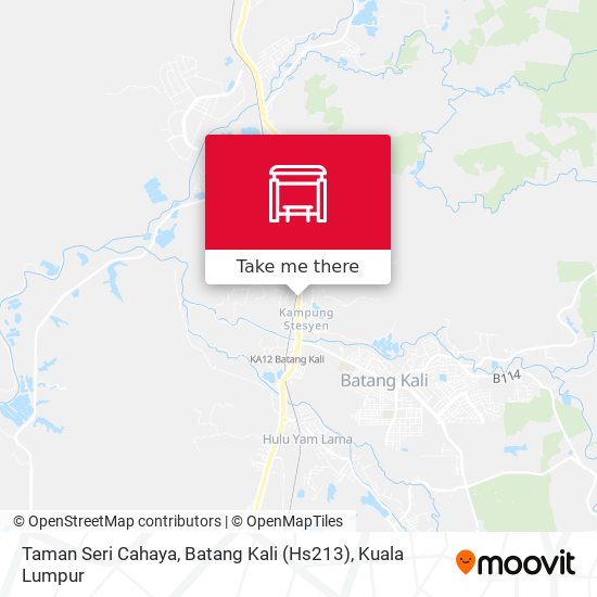 Peta Taman Seri Cahaya, Batang Kali (Hs213)