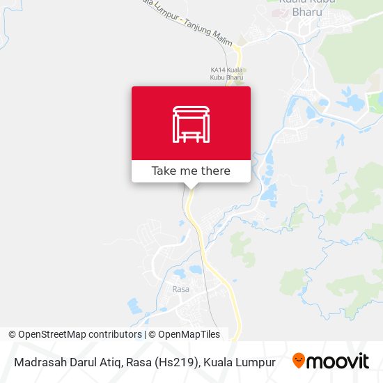 Peta Madrasah Darul Atiq, Rasa (Hs219)