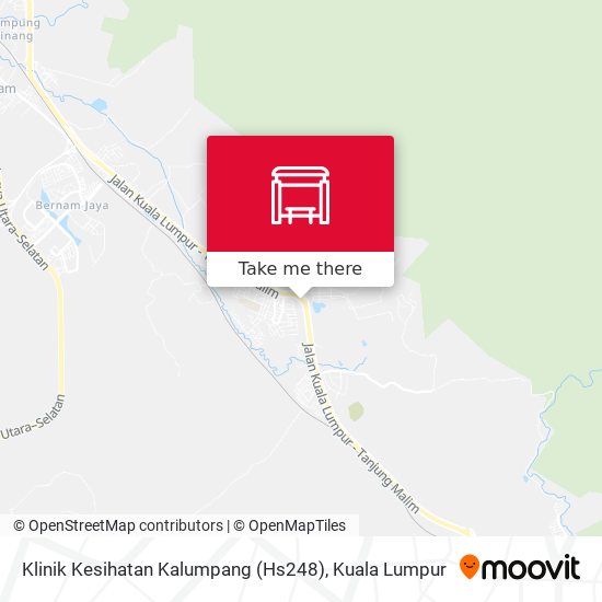 如何坐公交或火车去kuala Lumpur的klinik Kesihatan Kalumpang