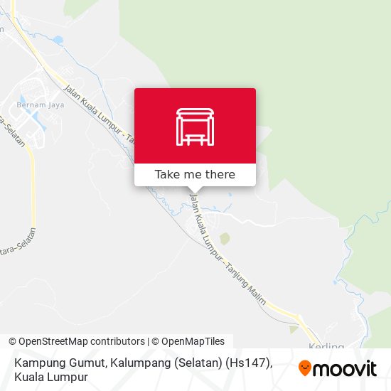 Kampung Gumut, Kalumpang (Selatan) (Hs147) map