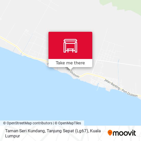 Peta Taman Seri Kundang, Tanjung Sepat (Lg67)