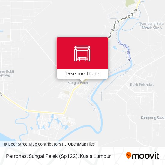 Peta Petronas, Sungai Pelek (Sp122)