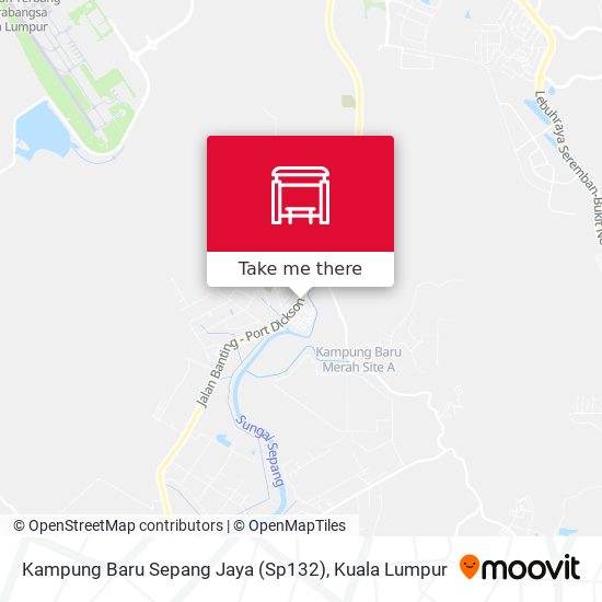 Kampung Baru Sepang Jaya (Sp132) map