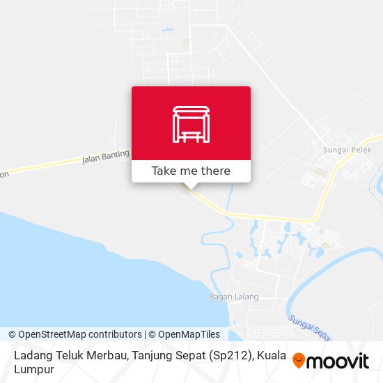 Peta Ladang Teluk Merbau, Tanjung Sepat (Sp212)