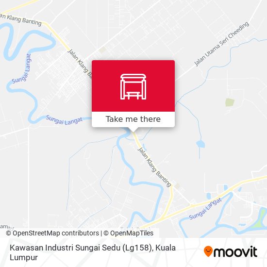 Kawasan Industri Sungai Sedu (Lg158) map